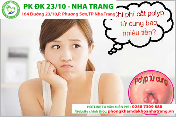 Những yếu tố ảnh hưởng đến chi phí cắt polyp tử cung