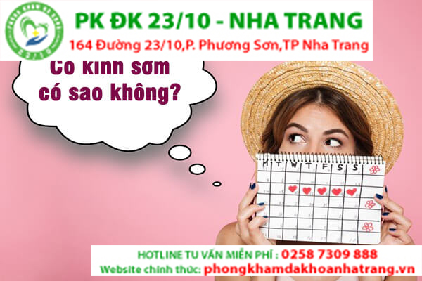 CÓ KINH SỚM CÓ BỊ SAO KHÔNG?