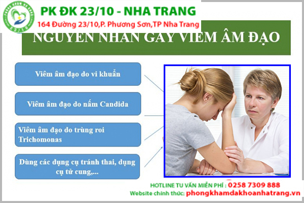 Nguyên nhân gây viêm âm đạo