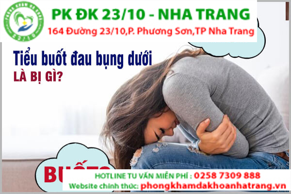 Tiểu buốt đau bụng dưới ở nữ là bị gì?