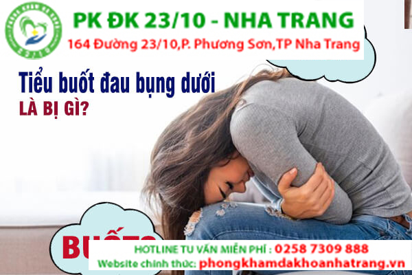 TIỂU BUỐT ĐAU BỤNG DƯỚI Ở NỮ COI CHỪNG MẮC PHẢI BỆNH LÝ