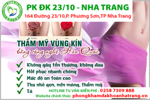 Làm hồng vùng kín lấy lại thanh xuân tươi trẻ như gái đôi mươi tại Đa khoa Thủ Dầu Một